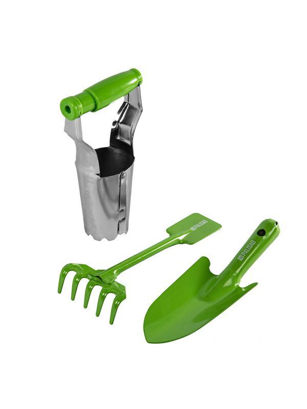 Набор садового инструмента, цельнометаллический, 3 предмета, Fresh Line, Palisad