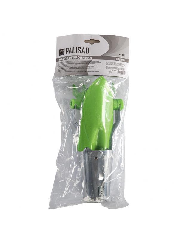 Набор садового инструмента, цельнометаллический, 3 предмета, Fresh Line, Palisad
