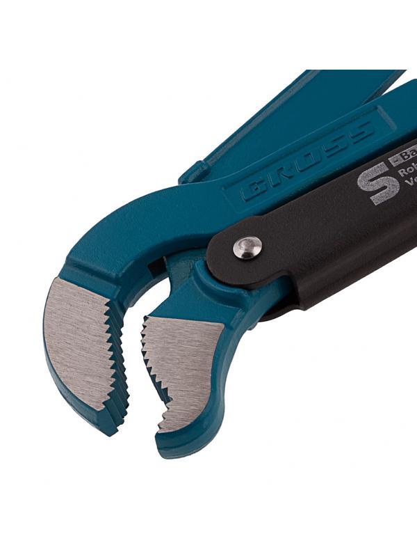 Ключ трубный рычажный 2, №3, цельнокованый, CrV, тип 