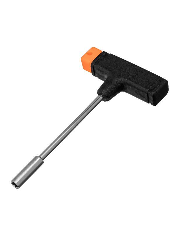 Отвертка с Т-образной ручкой, набор бит, 11 шт, Sparta