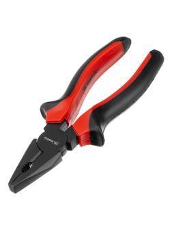 Плоскогубцы комбинированные Black Nickel, 160 мм, двухкомпонентные рукоятки Matrix