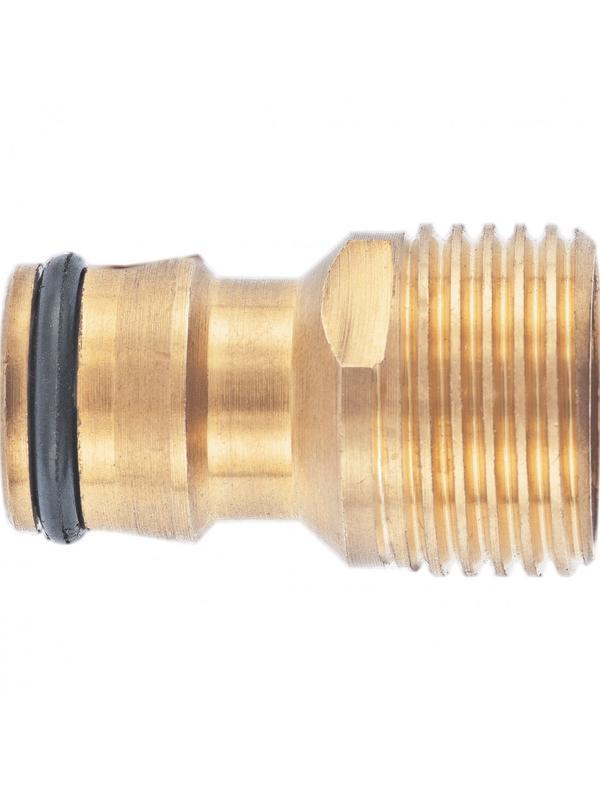 Адаптер латунный, 1/2, внешняя резьба Palisad