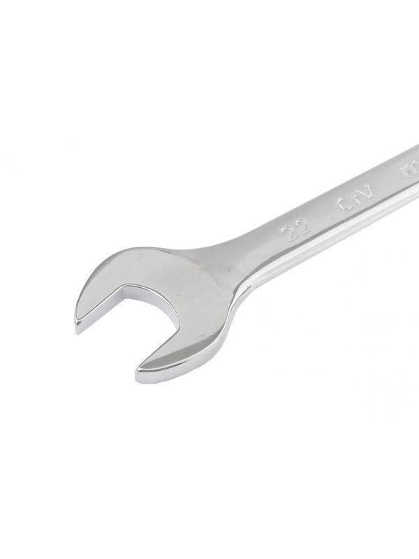 Ключ комбинированный, 22 мм, CrV, полированный хром Matrix