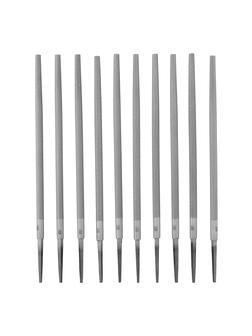 Напильник, 250 мм, №2, круглый, сталь У13А Сибртех