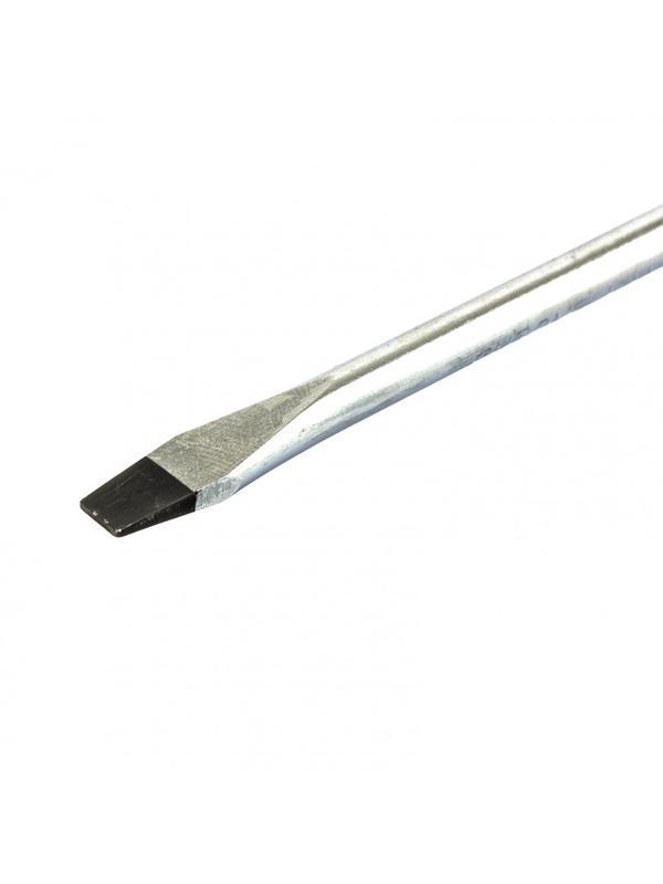 Отвертка, SL5 х 150 мм, CrV, трехкомпонентная рукоятка Сибртех