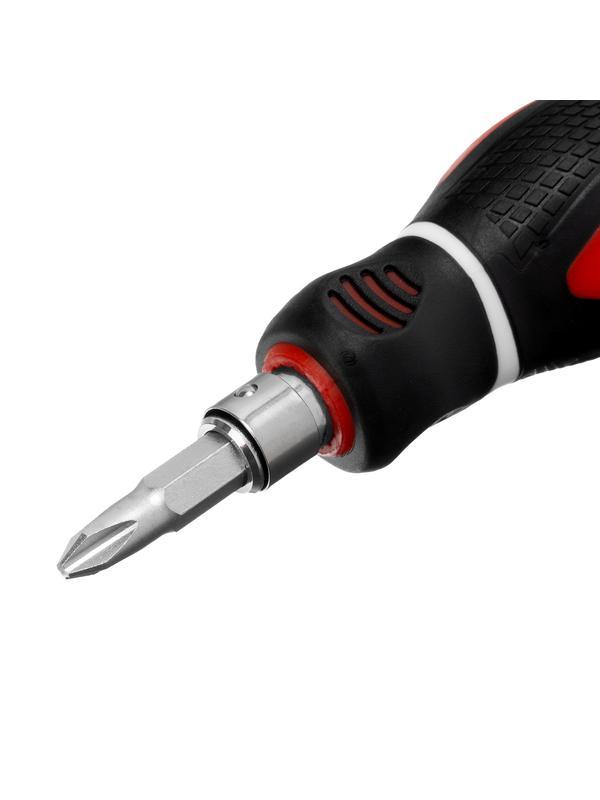 Отвертка комбинированная, SL6/PH2 х 38 мм, CrV, двухкомпонентная рукоятка Matrix