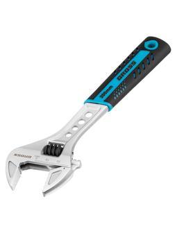 Ключ разводной, 200 мм, CrV, двухкомпонентная ручка Gross