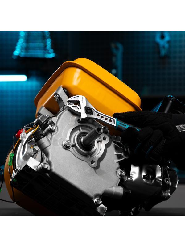 Ключ разводной, 200 мм, CrV, двухкомпонентная ручка Gross