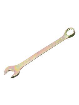 Ключ комбинированный, 19 мм, желтый цинк Сибртех