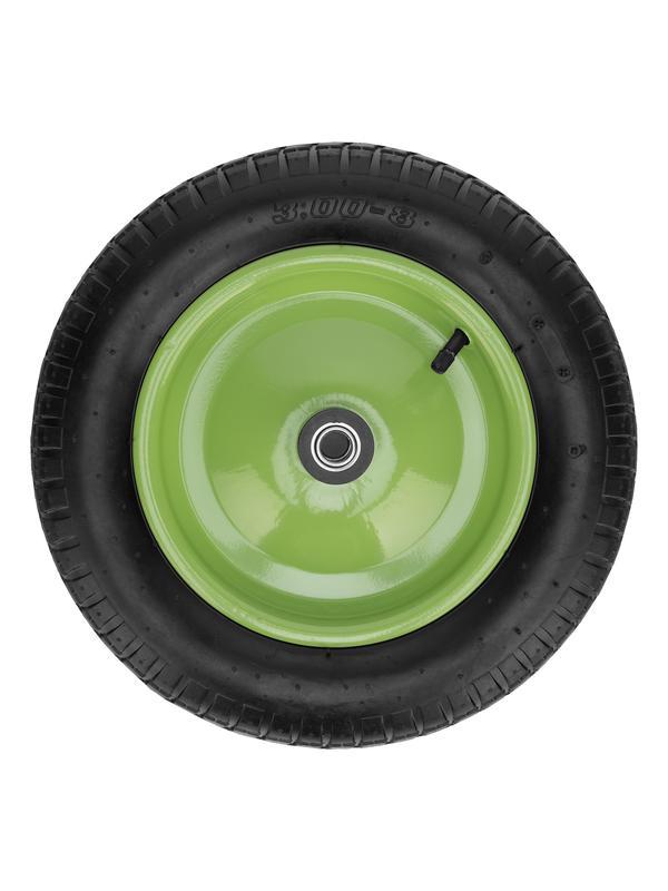 Колесо пневматическое 3.00-8, длина оси 90 мм, внутренний подшипник D 16 мм Сибртех