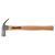 Молоток-гвоздодер, 225 г, боек 22 мм, деревянная рукоятка Sparta