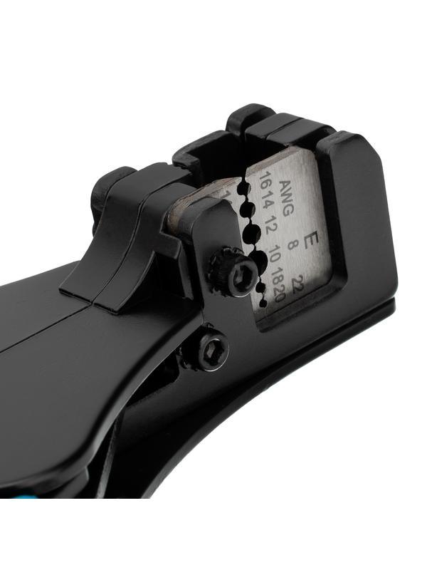 Щипцы для зачистки электропроводов 0.5, 1.0, 1.5, 2.5, 4.0, 8.0 мм/кв (8-22AWG), лезвие SK5 Gross