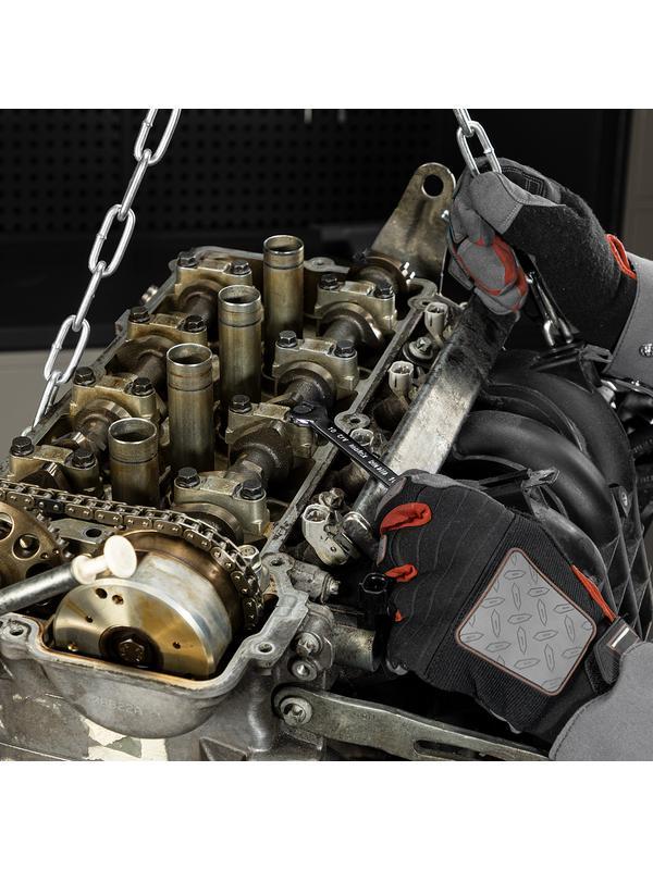 Набор ключей комбинированных, 6-32 мм, 25 шт, CrV, полированный хром Matrix