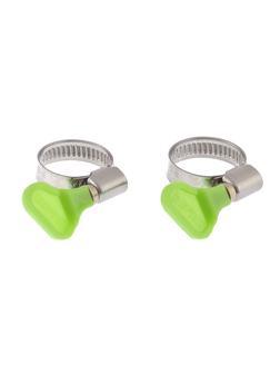 Хомуты металлические элемент крепления с формой ключа 20-32 мм, 2 шт Сибртех