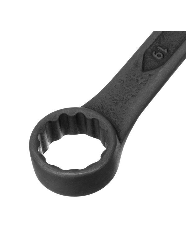 Ключ комбинированый, 19 мм, CrV, фосфатированный Сибртех