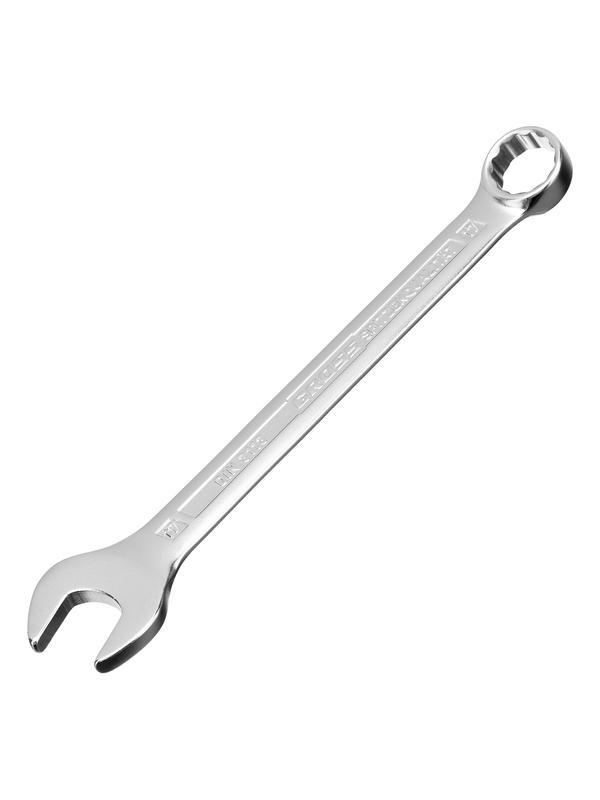 Набор ключей комбинированных 8-17 мм, 6 шт, CrV, холодный штамп Gross