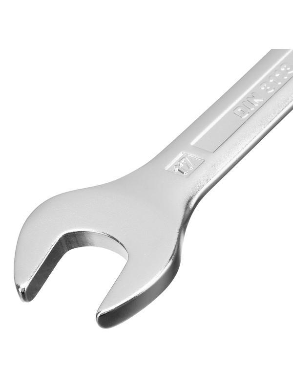 Набор ключей комбинированных 8-17 мм, 6 шт, CrV, холодный штамп Gross