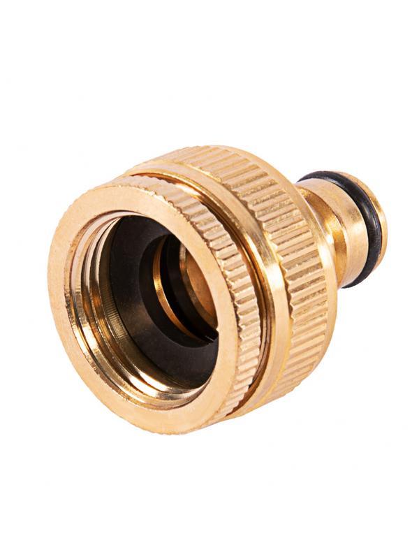 Адаптер латунный, 3/4-1, внутренняя резьба, с переходником Palisad