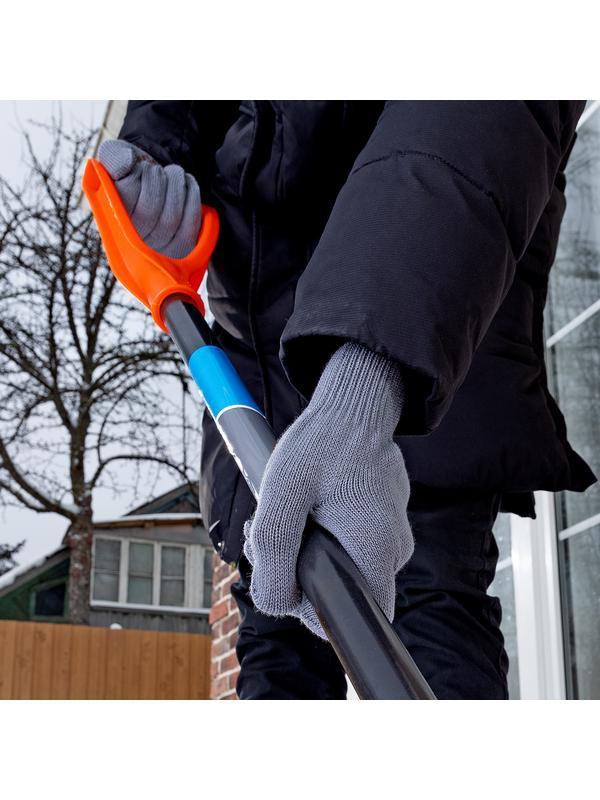 Перчатки трикотажные, акрил, ПВХ гель, 