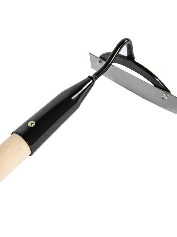 Мотыга стальная, 170 х 60 х 710 мм, деревянный черенок, Россия, Сибртех