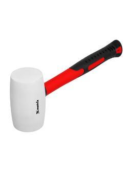 Киянка резиновая, 680 г, белая резина, фибергласовая рукоятка Matrix
