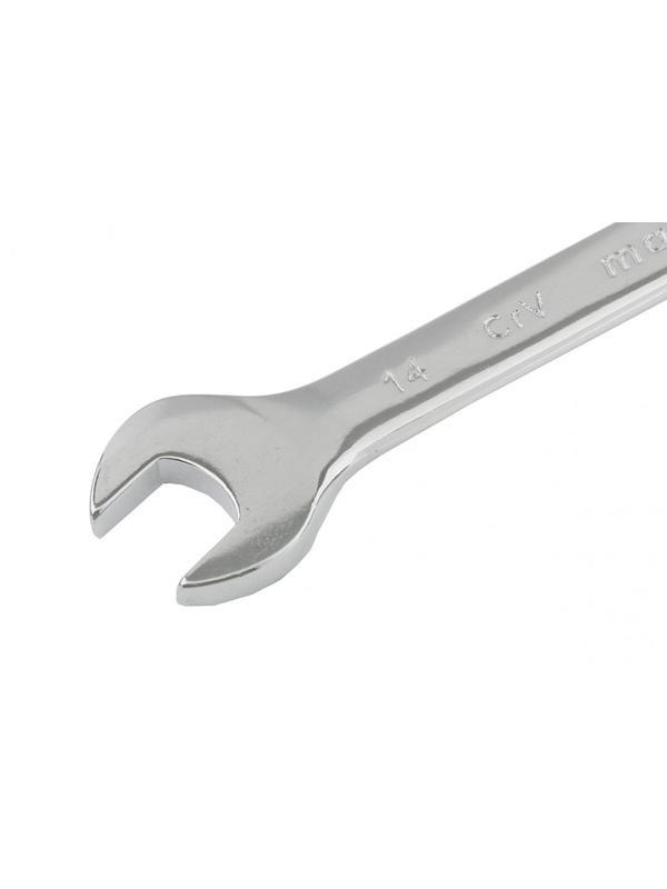 Ключ комбинированный, 14 мм, CrV, полированный хром Matrix