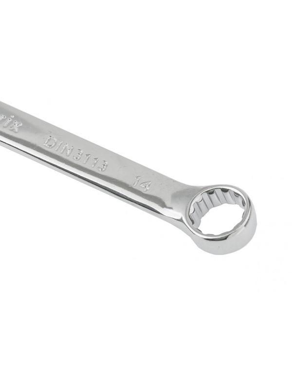 Ключ комбинированный, 14 мм, CrV, полированный хром Matrix