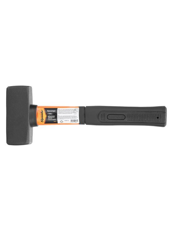 Кувалда, 1000 г, фибергласовая обрезиненная рукоятка Sparta