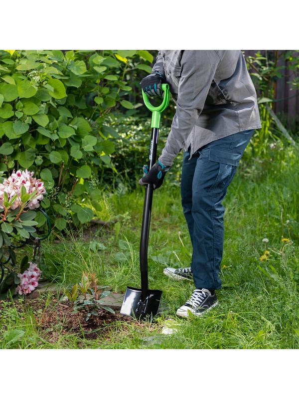 Лопата штыковая, 185х280х1190 мм, цельнометаллическая, Россия, Сибртех