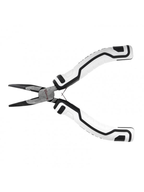 Длинногубцы Mini, 125 мм, изогнутые, авторазжим, Pro Matrix