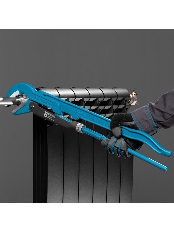 Ключ трубчатый рычажный 3, №4, цельнокованый, CrV, тип 