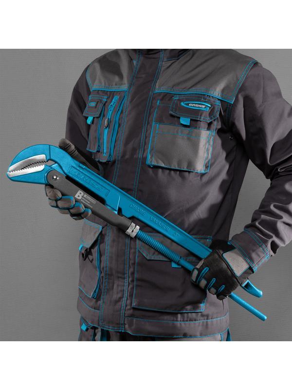 Ключ трубчатый рычажный 3, №4, цельнокованый, CrV, тип 