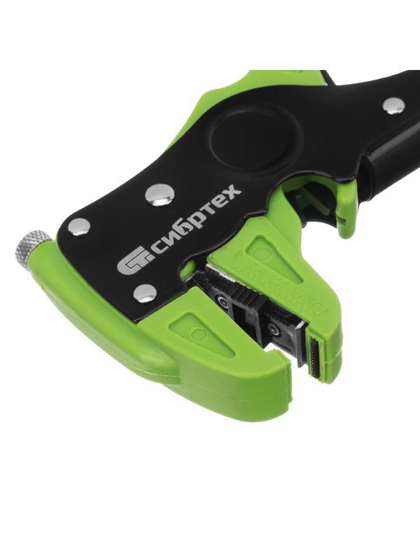 Щипцы для зачистки электропроводов, сечением: 0.2-3.5 мм2, функция обрезания проводов Сибртех