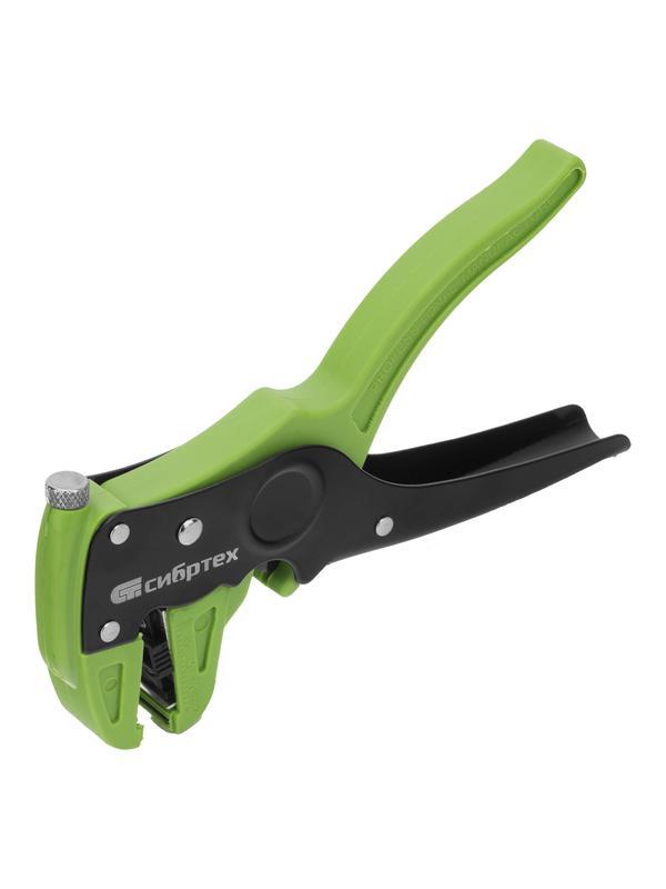 Щипцы для зачистки электропроводов, сечением: 0.2-3.5 мм2, функция обрезания проводов Сибртех