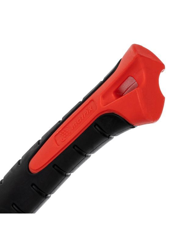 Молоток-гвоздодер optimal, 450 г, фибергласовая обрезиненная рукоятка Matrix