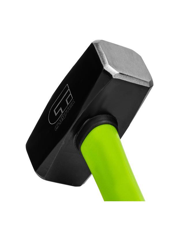 Кувалда, 1500 г, фибергласовая обрезиненная рукоятка Сибртех