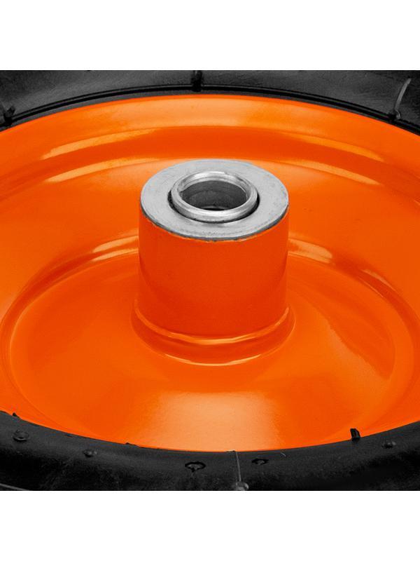 Колесо пневматическое, 4.00-6, D 325 мм, внутренний подшипник D 16 мм, длина оси 100 мм Palisad