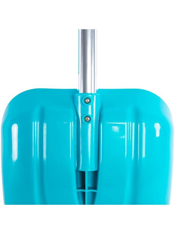 Лопата для уборки снега пластиковая Luxe, 270 х 310 х 760 - 960 мм, телескопический черенок, Palisad