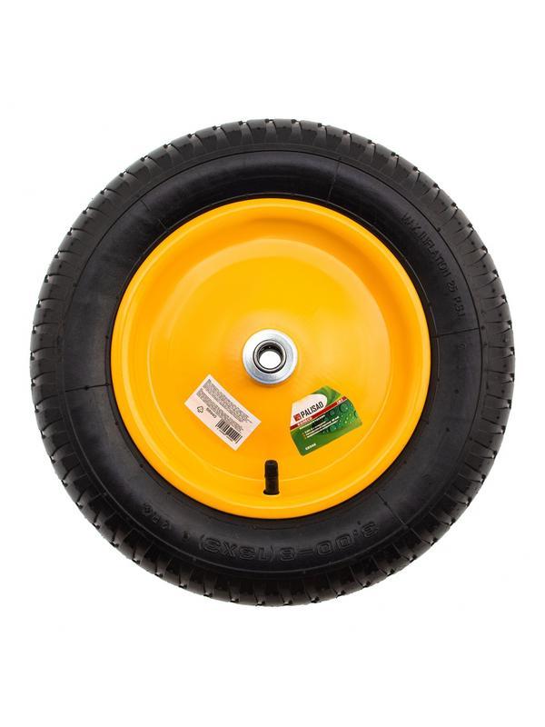 Колесо пневматическое, 3.00-8, D 360 мм, внутренний подшипник D 16 мм, длина оси 92 мм Palisad