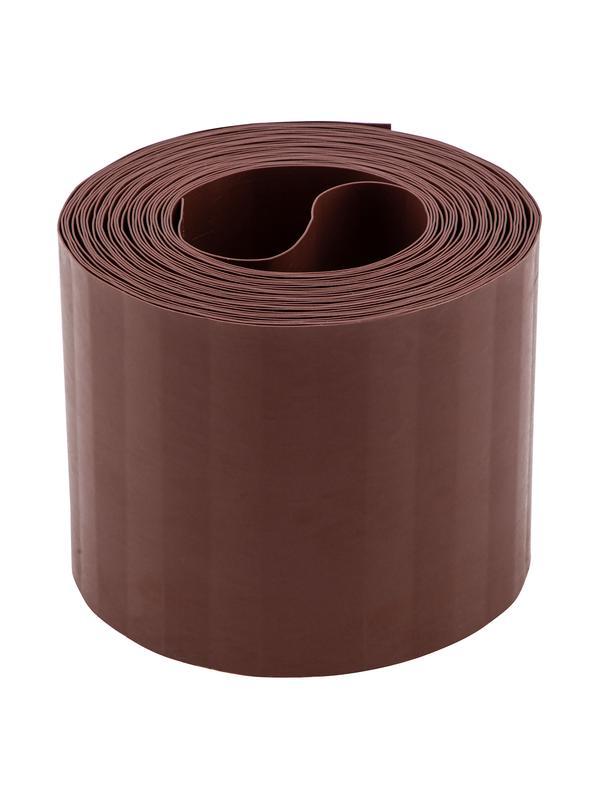Бордюрная лента, 10 х 900 см, полипропиленовая, коричневая, Россия, Palisad
