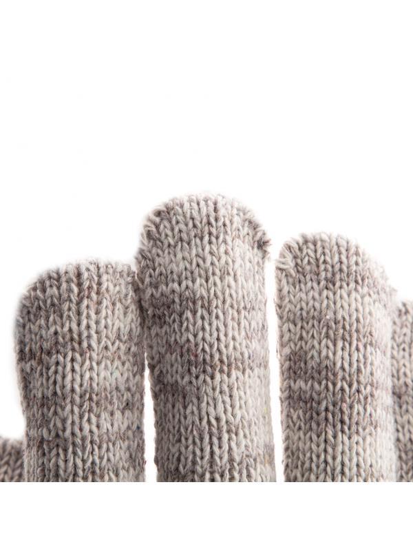 Перчатки трикотажные усиленные, гелевое ПВХ-покрытие, 7 класс, бело-серый меланж Россия Сибртех