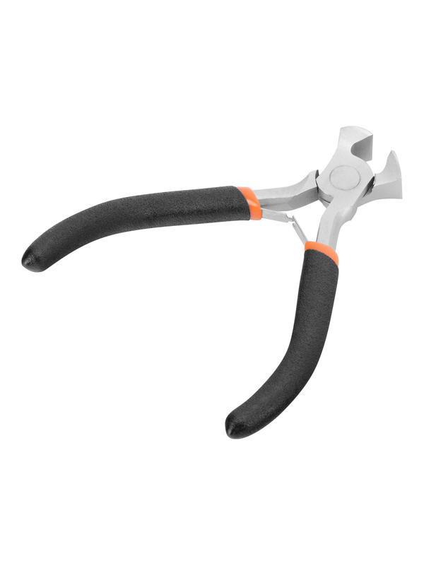 Кусачки торцевые Mini, 105 мм, никелированные, авторазжим Sparta