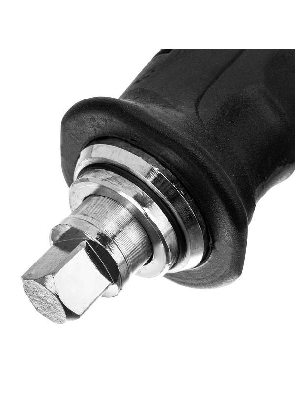 Отвертка ударно-поворотная 1/2, набор бит, 6 шт, черная ручка Профи, пластиковый бокс Matrix