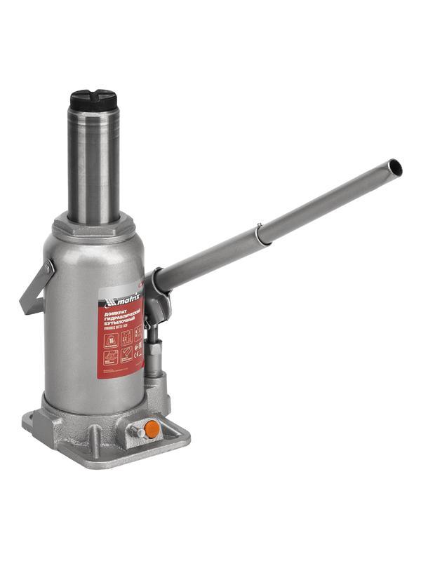 Домкрат гидравлический бутылочный, 16 т, h подъема 230-460 мм Matrix