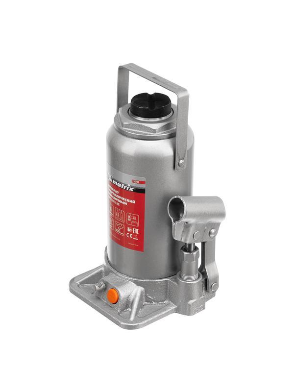 Домкрат гидравлический бутылочный, 16 т, h подъема 230-460 мм Matrix