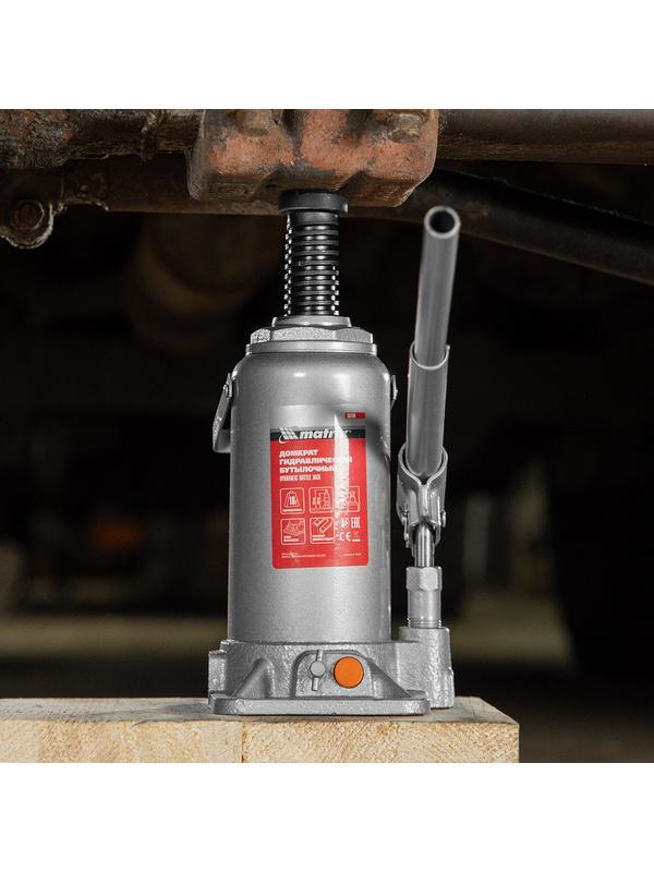 Домкрат гидравлический бутылочный, 16 т, h подъема 230-460 мм Matrix