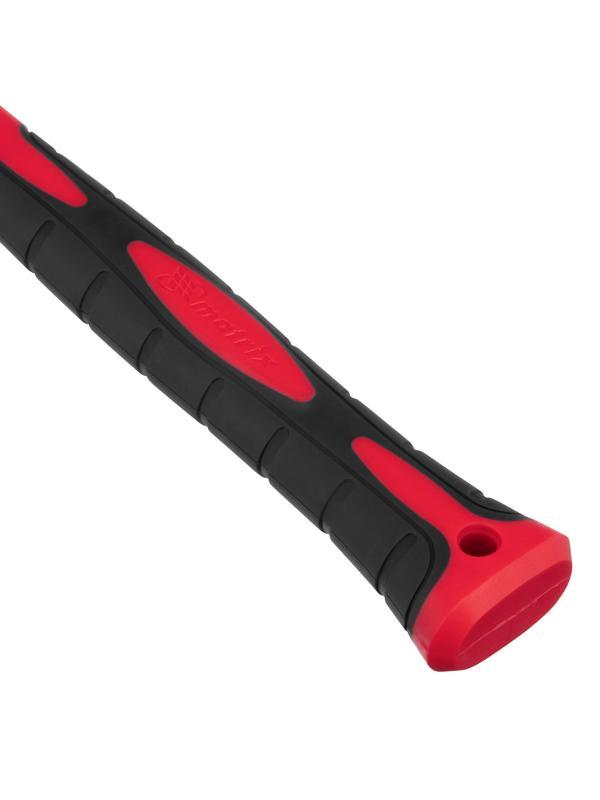 Молоток слесарный optimal, 400 г, фибергласовая обрезиненная рукоятка, квадратный боек Matrix