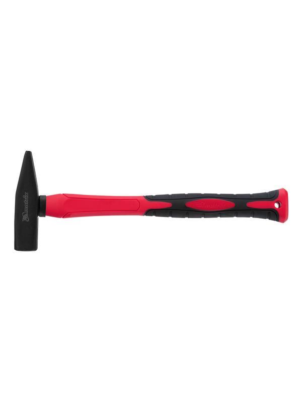 Молоток слесарный optimal, 400 г, фибергласовая обрезиненная рукоятка, квадратный боек Matrix