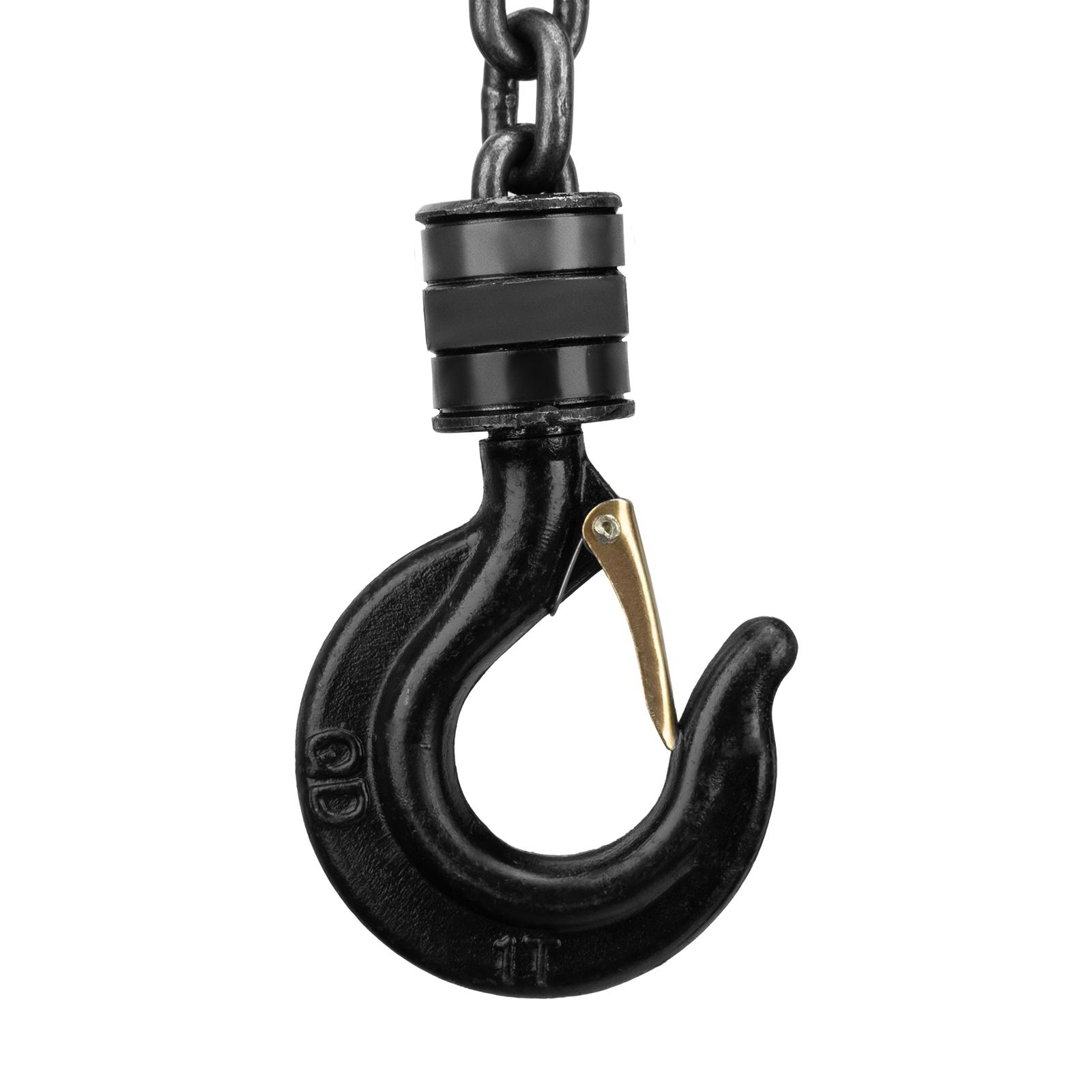 Таль цепная, 1 т, H подъема 2.5 м, расстояние между крюками 300 мм Sparta