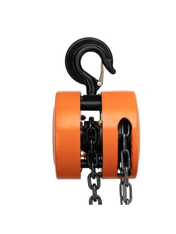 Таль цепная, 1 т, H подъема 2.5 м, расстояние между крюками 300 мм Sparta
